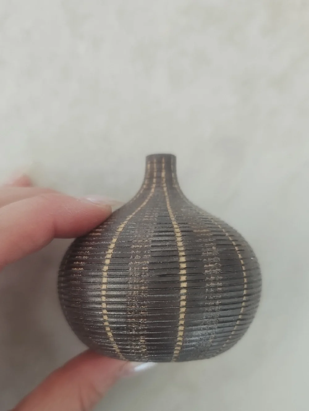 Nautical Home Decor--Vase Set with Faux Greenery